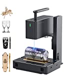 LaserPecker 2 Laser Engraver Machine, 60W Laser Engraver Cutter Handheld 5W Compressed Spot 0.05mm High Precision, 36000mm/min High Speed Engraving Machine for Wood Alloy Leather - with Rotary Module