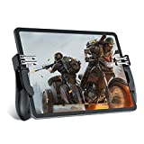 Mobile Game Controller for iPad/Tablets, EMISH Six Finger Game Joystick Handle Trigger Aim Button L1R1 L2R2 Shooter Gamepad for PUBG/Fornite/Knives Out/Call of Duty