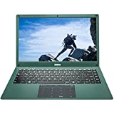 2022 Newest Azeyou 14.1' Thin Light Business Student Laptop Computer, up to 2.8GHz Intel Celeron N4020 Processor, 4GB DDR4 RAM, 64GB Storage, 2MP Webcam, WiFi, Bluetooth, Windows 11 Laptop Green