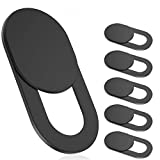 Webcam Cover Slide,[6 Pack] Ultra-Thin Laptop Web Camera Cover Compatible with MacBook,Laptop,PC,Computer,iMac,iPad, iPhone Cell Phone etc. 0.022in Thick Web Blocker Protect Your Privacy and Security