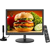 othoig 17 inch TV,Small Widescreen LED TV with Digital ATSC Tuner,HDMI,AV Input,USB Port,12Volt TV for Camping,Caravan and Kitchen