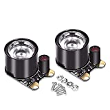 DORHEA 2 Pcs Infrared LED Light Board Module for Raspberry Pi Camera Night Vision, 3W 850 IR High Power Night Vision Infrared Illuminator with Adjustable Resistor for Raspberry Pi Camera