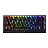 Razer BlackWidow V3 Mini HyperSpeed 65% Wireless Mechanical Gaming Keyboard: HyperSpeed Wireless Technology - Green Mechanical Switches- Tactile & Clicky - Doubleshot ABS keycaps - 200Hrs Battery Life
