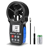 HoldPeak 866B Digital Anemometer Handheld Wind Speed Meter for Measuring Wind Speed, Temperature and Wind Chill with Backlight and Max/Min