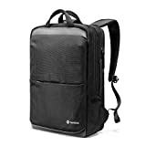 tomtoc 15.6-inch Protective Laptop Backpack for Business Office College, Travel Commuter Backpack with USB Charging Port for Up to 15.6” Laptop MacBook, Water-resistant Computer Bag for Men Women, 22L