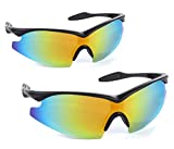 Bell+Howell TACGLASSES One-Size-Fits-All Polarized Sports Sunglasses for Men/Women, Unisex, Military Eyewear As Seen On TV