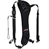 Ocim Camera Strap,Camera Sling Strap with Safety Tether, Adjustable and Comfortable Neck/Shoulder Belt for DSLR/SLR Camera (Compatible With Nikon, Canon, Sony) Universal Belt Women/Men
