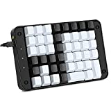 Koolertron Single-Handed Programmable Mechanical Keyboard with OEM Gateron Red Switch,All 46 Programmable Keys Tools Keypad,8 Macro Keys,PBT Keycap.[SMKD72-B]