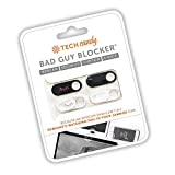 Tech Candy Bad Guy Blocker Removable Webcam Cover Camera Curtain for Web Security - Works on laptops, Phones, and Tablets - Value 4-Pack