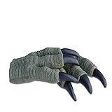 ZOKOMNART Dinosaur Claws Toys 2PCS Jurassic World Roft Rubber Realistic Velociraptor Claws for Adult Kids Cosplay