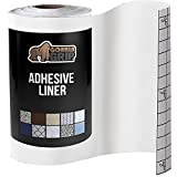 Gorilla Grip Peel and Stick Adhesive Removable Liner for Books, Drawers, Shelves and Crafts, Easy Install Kitchen Decor Paper, Contact Liners Cover Book, Drawer, 11.8 in x 20 FT Roll, Clear Matte
