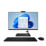 Lenovo IdeaCentre AIO 3 AMD All-in-One Computer, 24' FHD Display, Ryzen 5 5500U, 16GB RAM, 512GB SSD, DVD RW Drive, Windows 11