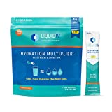 Liquid I.V. Hydration Multiplier - Tropical Punch - Hydration Powder Packets | Electrolyte Drink Mix | Easy Open Single-Serving Stick | Non-GMO | 16 Sticks