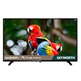Skyworth S3G 32-inch 720p HD LED Smart Android TV with Google Assistant and Chromecast Built-in, for Outdoor Bedroom Garage RV