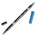 Tombow Dual Brush Pen Art Marker, 535 - Cobalt Blue, 1-Pack