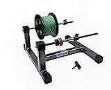 Super Spooler Fishing Line Holder South Chatham Tackle for Easy Spooling (Black Metallic)