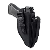 Depring Tactical Belt Holster with Mag Pouch Universal Outside The Waistband Holster