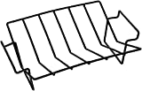 Dracarys Rib Rack For Smoking and grilling, Big Green Egg Accessories Roasting Rack,Porcelain Coated Steel smoker accessories Dual-Purpose Fits for Large Big Green Egg,Weber,Kamado Joe,Primo,VisionEtc