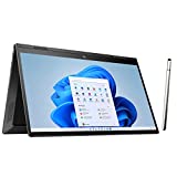 2022 Newest HP Envy 2-in-1 Laptop, 15.6' IPS FHD Touch Screen, 6 core AMD Ryzen 5 5625U(Beat i7-1265U), 16GB DDR4, 512GB SSD, Backlit Keyboard, Amazon Alexa, Fingerprint Reader, W/ Pen, Win 11, Black