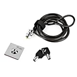 I3C Laptop Cable Lock Hardware Security Cable Lock Anti Theft Combination Lock for iPad Tablet Laptop MacBook Dell HP Lenovo Kindle Surface Samsung Android and All Other Notebooks and Tablets