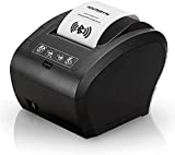 MUNBYN Bluetooth 4.0 POS Printer P047, 80mm Receipt Printer, Direct Thermal Printer with USB Serial Ethernet, Bluetooth, Android Windows PC