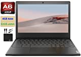 Lenovo 2022 Newest Lightweight Chromebook 3 11.6' HD Screen Laptop Business & Student, AMD Dual-Core A6-9220C, up to 2.7 GHZ, 4GB RAM, 32GB eMMC Storage, WiFi 5, Webcam, Chrome OS +MarxsolCables