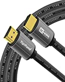 8K HDMI 2.1 Cables 12ft, UL CL3 Rated Ultra High Speed HDMI Certified Cords Support to 48Gbps 4K @120Hz 8K @60Hz DTS:X HDR10 HDCP 2.2 & 2.3 for Sony Samsung LG TCL HDTVs,Roku TVs,PS5,Blu-ray,RTX 3090