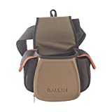 Allen Company Shotgun Shell Pouch, Sporting Shotgun Shell Bag - Clay, Trap or Skeet Shooting Holder for Shotgun Shells - Spent Shell Holder - Hard Molded Double Compartment