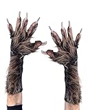 Wolf Animal Brown Costume Gloves Claws by Zagone Studios