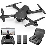 DRONEEYE 4DV13 Drone for kids Adults with 1080P HD FPV Camera, Foldable Mini RC Quadcopter With Waypoint, Functions,Headless Mode,Altitude Hold,Gesture Selfie,3D Flips,Beginners Toys Gifts
