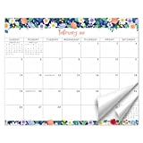 S&O Floral Magnetic Fridge Calendar from July 2022-Dec 2023 - Tear-Off Refrigerator Calendar to Track Events & Appointments - 18 Month Magnetic Calendar for Fridge for Easy Planning - 8'x10' in.