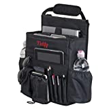 Tidify Car Front Seat Organizer [2022 UPDATED] with Dedicated Tablet and Laptop Storage Stabilizing Side Straps Soft Adjustable Shoulder Strap and Hardened Buckles Your Office Away from Office