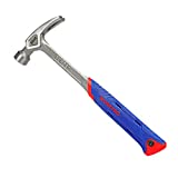 WORKPRO W041091A Claw Hammer, 20 Oz, One-piece Forged with Magnetic Nail Holder, Air Cushion Handle for Antivibration