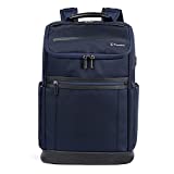 Travelpro Crew Executive Choice 3 Medium Top Load Backpack fits up to 15.6” Laptops and Tablets, USB A and C Ports, Men and Women, Patriot Blue