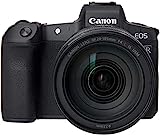 Canon EOS R RF24-105mm F4 L is USM Lens Kit, Vlogging and Content Creator Camera 4K UHD, Digital Single-Lens Non-Reflex AF/AE Camera, 0.24 Magnification, Mirrorless, Full-Frame