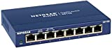 NETGEAR 8-Port Gigabit Ethernet Unmanaged Switch (GS108) - Desktop or Wall Mount, and Limited Lifetime Protection