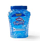 Clorox Fraganzia Crystal Beads Air Freshener in Morning Sky Scent| Long-Lasting Air Freshener Beads to Freshen Home, Car, or Office | 12 Oz Air Freshener