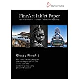 Hahnemuhle Fine Art Baryta 325, Ultra Smooth High Gloss, Bright White Inkjet Paper, 325gsm, 8.5x11', 25 Sheets