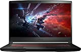 MSI Newest GF63 Thin 15.6' FHD Gaming Laptop, 10th Gen Intel 4-Core i5-10300H up to 4.5GHz(Beat i7-7920HQ), NVIDIA GTX 1650 MaxQ, 16GB DDR4, 512GB NVMe SSD, Ethernet, WiFi 6, HDMI, USB-A&C, Win10