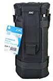 JJC DLP-7 Deluxe Water-Resistant Lens Pouch Case for Tamron SP 150-600mm F5-6.3 Di VC USD G2, Sigma 150-500mm F5-6.3 DG OS HSM, Nikon AF-S NIKKOR 200-500mm f5.6 ED VR, fits Lens Up to 144x 316mm