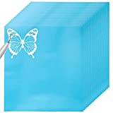 Stencil Vinyl for Cricut Machine and Oracle [20 Pack, 12 x 11 Inches] Stencil Maker Reusable Paper Sheets with Adhesive Backing for Painting On Wood Arts Crafts Décor for Silhouette and Cameo