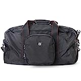 Mission Darkness X2 Faraday Duffel Bag + Detachable MOLLE Faraday Pouch (Gen 2) // Military-Grade RF Shielding for Large Electronics & Mobile Devices // Digital Forensics Signal Isolation Data Privacy