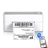 Bluetooth Shipping Label Printer - Wirelss Thermal Label Printer, 4x6 Label Printer for Shipping Packages Support iPhone&Android,Windows&Mac&ChromeOS, Compatible with USPS, Shopify, Amazon, Etsy, eBay