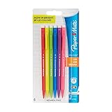Paper Mate® Sharpwriter Mechanical Pencils, #2 Lead, 0.7 mm, Assorted Barrel Colors, Pack Of 6