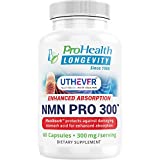 NMN Pro 300 - Only NMN Clinically Proven to Raise NAD+ Levels by 38% & Reverse 12 Years of NAD+ Loss in 60 Days. A+ BBB Rated Since 1988, Lab Tested 99.5% Pure, Shelf Stable (300mg, 30 Servings)