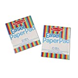 Melissa & Doug Easel Pad Bundle 50 Sheets 2-Pack (SIOC)