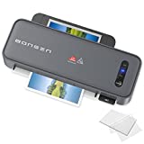 BONSEN Laminator, 0-Second Fast Warm-Up Laminator Machine, 9 Inches Personal Thermal Laminator for Home School Office Teachers Card Classroom, A4 Hot Cold Lamination Machine with 20 Laminating Pouches