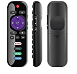 Replacement Remote for All Roku TV, Universal Remote for TCL Roku/Hisense Roku/ONN Roku/Sharp Roku TV with Netflix, Sling, VUDU and Hulu Buttons