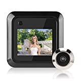 Door Peephole Camera, Door Viewer Peephole, 145° Wide-Angle Digital 2.4in LCD for Home Apartment Entry Door Front Door