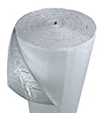 US Energy Products 48' x 10' Double Bubble Reflective Foil Insulation Thermal Barrier R8 4' x 10'
